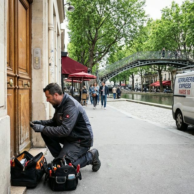 Serrurier Paris 10ème - dépannage serrurerie 75010